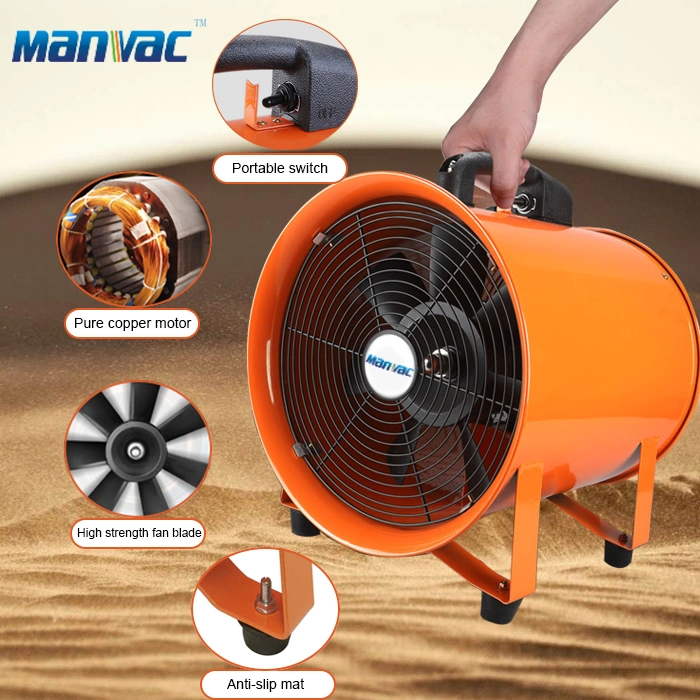 Hot Sales AC Axial Flow Fan Smoke Ventilation Fans for Kitchen